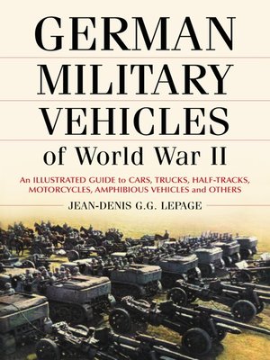 cover image of German Military Vehicles of World War II